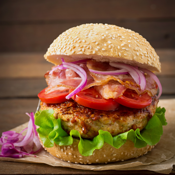 GRILLED CHICKEN BURGER